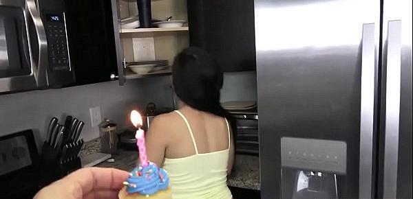  Girl surprise teen xxx Devirginized For My Birthday